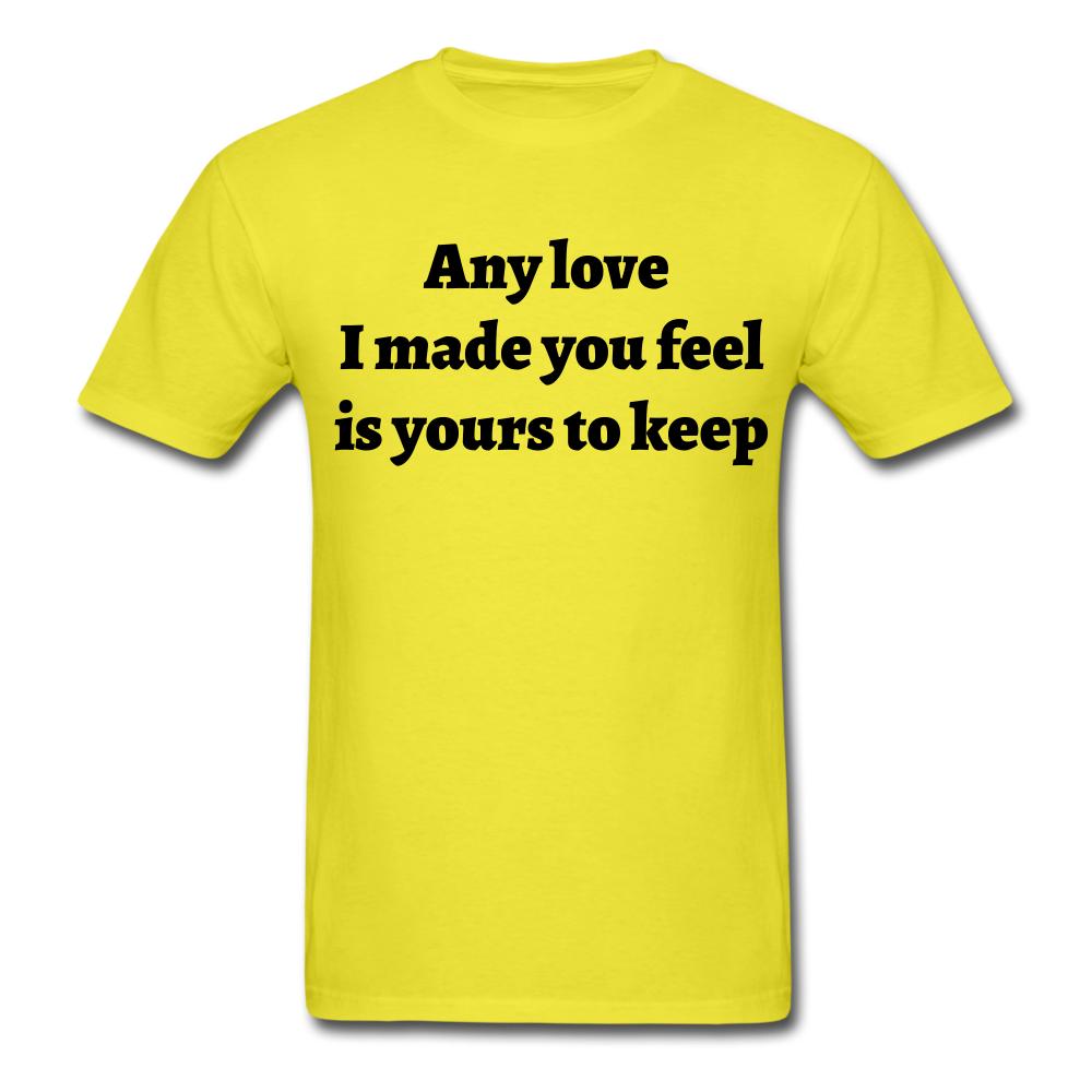 Any love - yellow