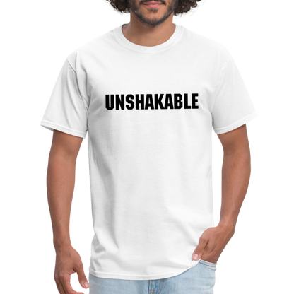 Unshakable - white