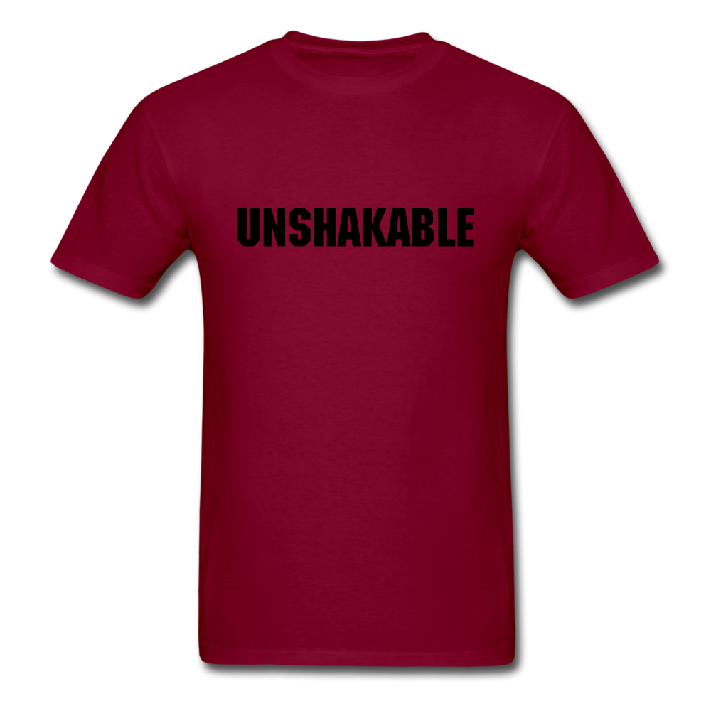 Unshakable - burgundy