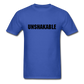 Unshakable - royal blue