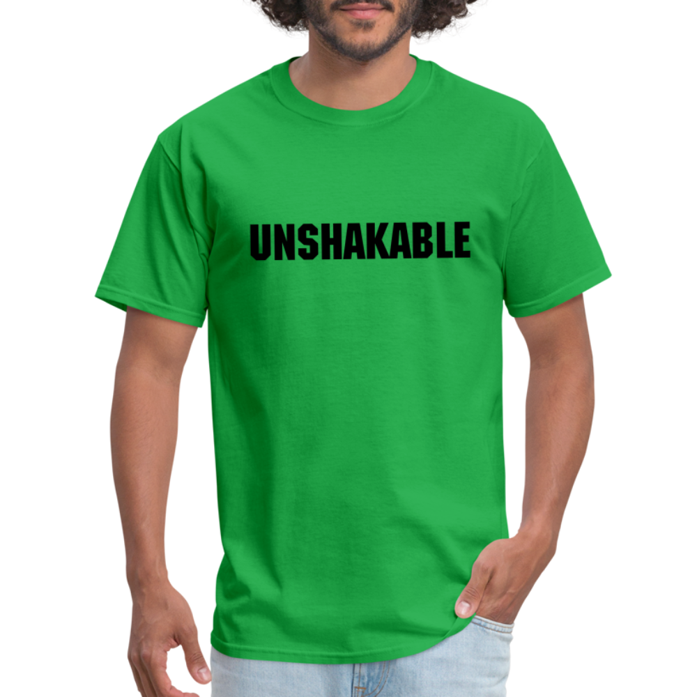 Unshakable - bright green