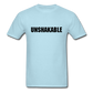 Unshakable - powder blue