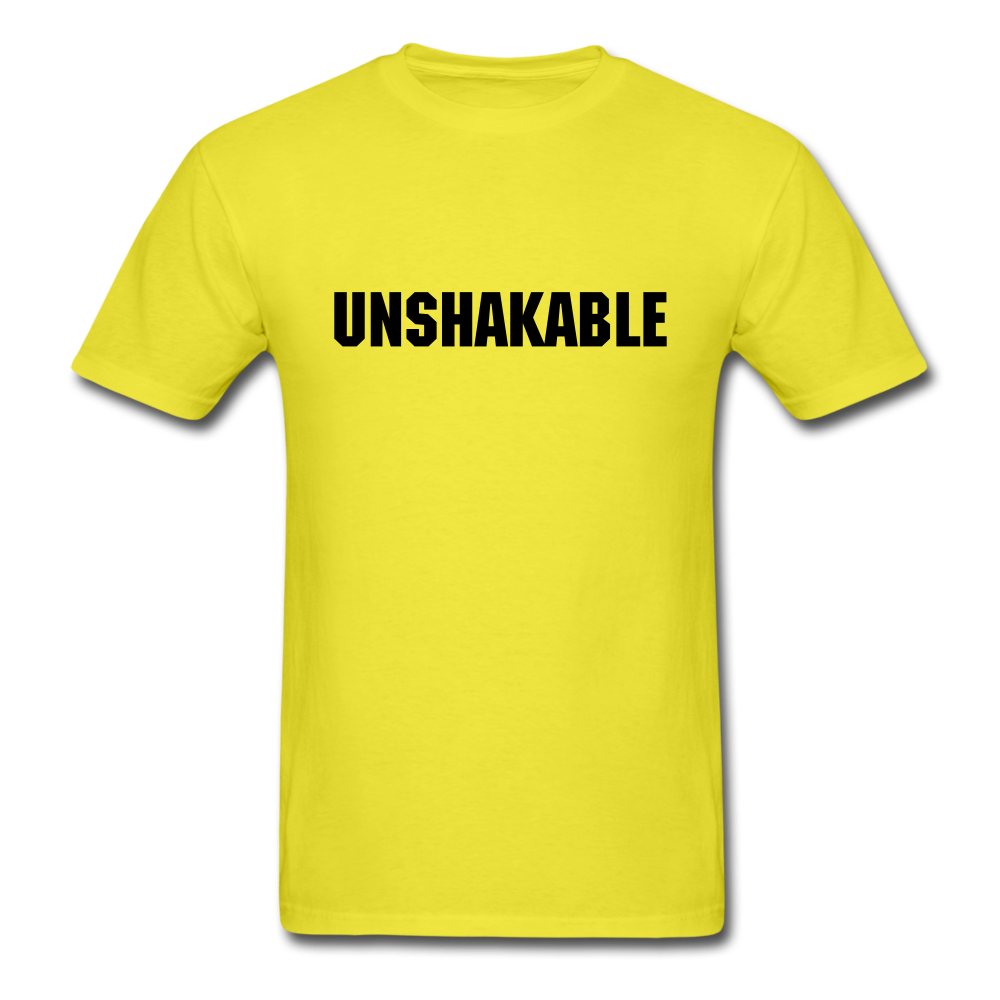 Unshakable - yellow