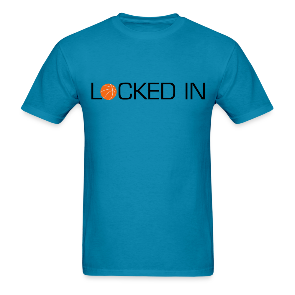 Locked in B ball - turquoise